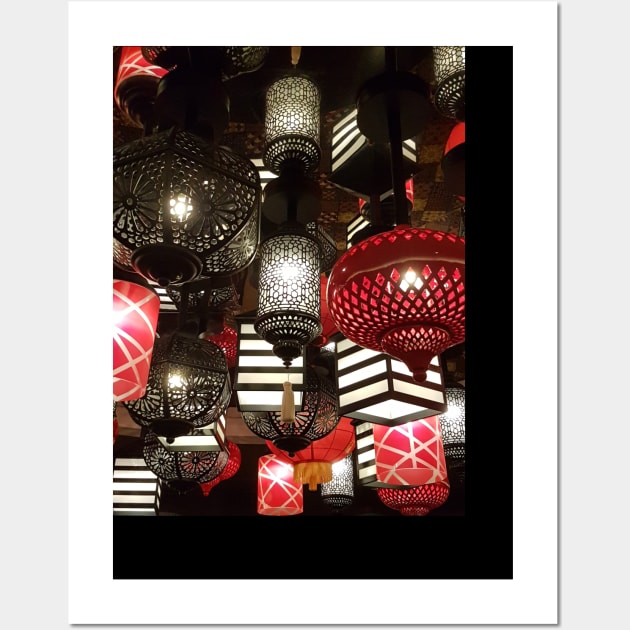 Lanterns Wall Art by Quatern